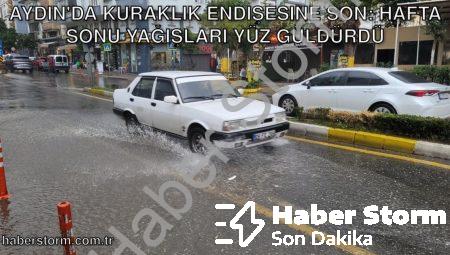 Aydın’da Kuraklık Endişesine Son: Hafta Sonu Yağışları Yüz Güldürdü