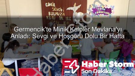 Germencik’te Minik Kalpler Mevlana’nın Sevgi Dolu Dünyasıyla Buluştu: Manevi Değerler Eğlenceli Etkinlikle Öğretildi