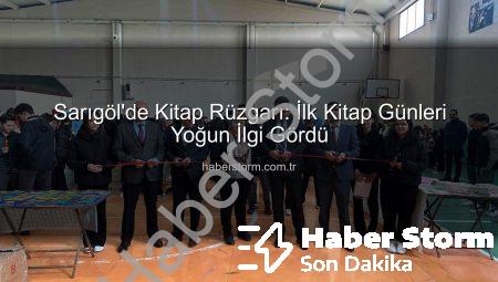 Sarıgöl’de Kitap Rüzgarı: İlk Kitap Günleri Yoğun İlgi Gördü