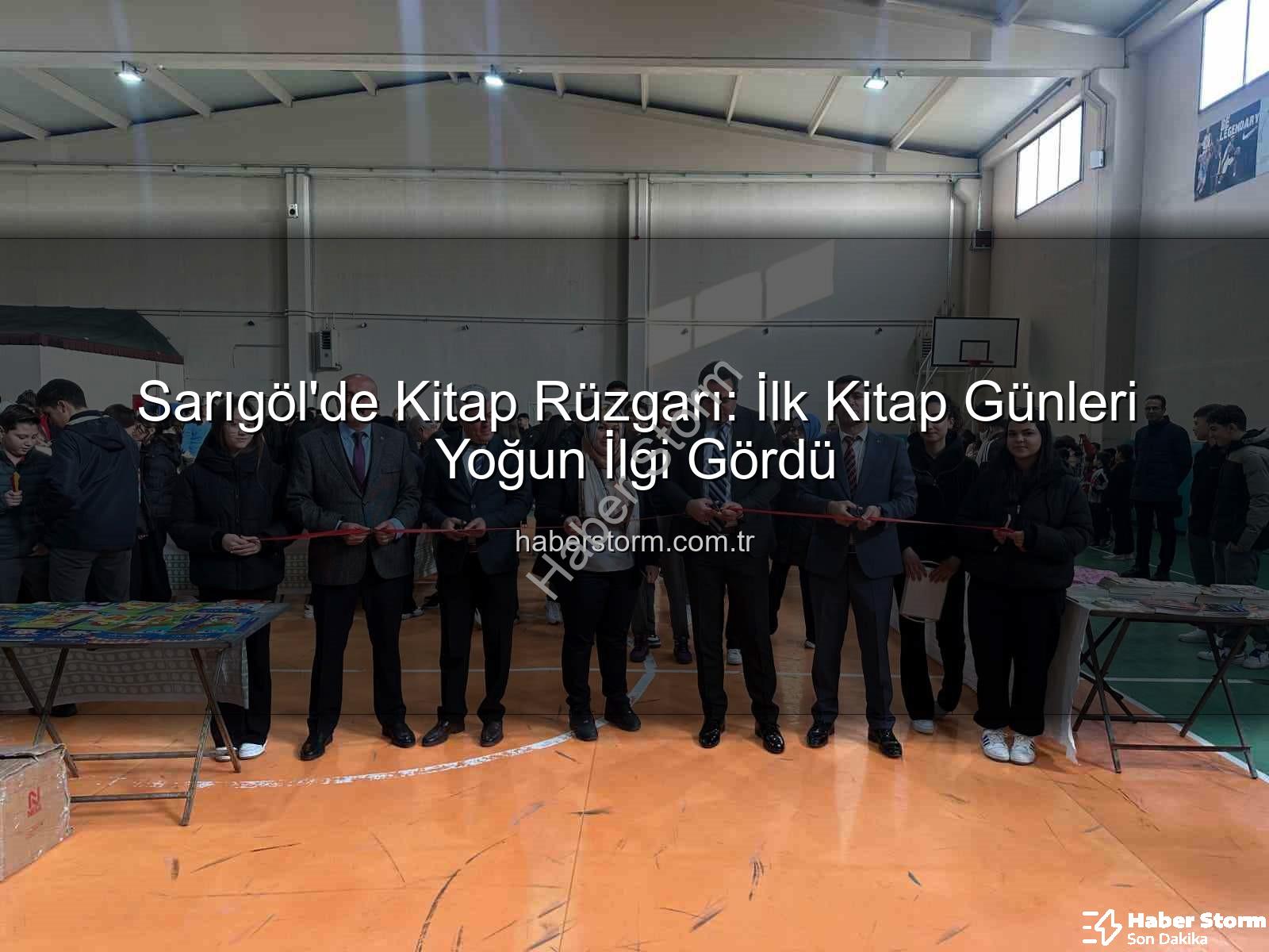 Sarıgöl Kitap Günleri - Sarıgöl'de Kitap Rüzgarı: İlk Kitap Günleri Yoğun İlgi Gördü