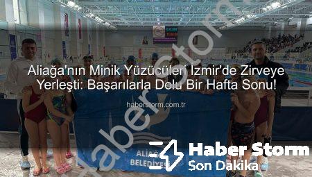 Aliağa’nın Minik Yüzücüleri İzmir’de Zirveye Yerleşti: Başarılarla Dolu Bir Hafta Sonu!