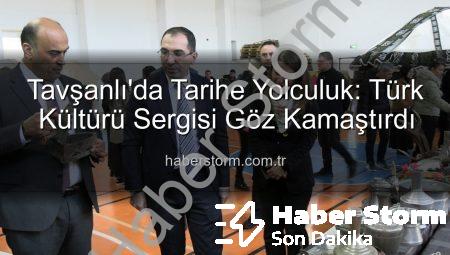 Tavşanlı’da Tarihe Yolculuk: Türk Kültürü Sergisi Göz Kamaştırdı