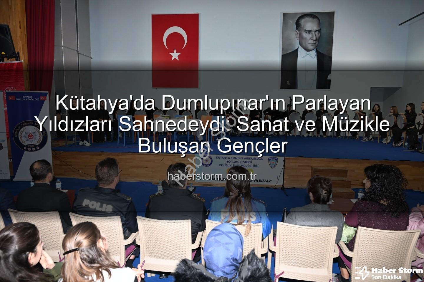 Dumlupınar'da Parlayan Yıldızlar - Kütahya'da Dumlupınar'ın Parlayan Yıldızları Sahnedeydi: Sanat ve Müzikle Buluşan Gençler