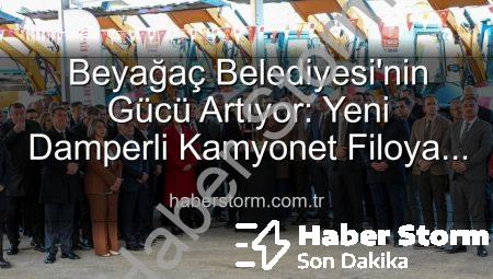 Beyağaç Belediyesi’nin Gücü Artıyor: Yeni Damperli Kamyonet Filoya Katıldı!