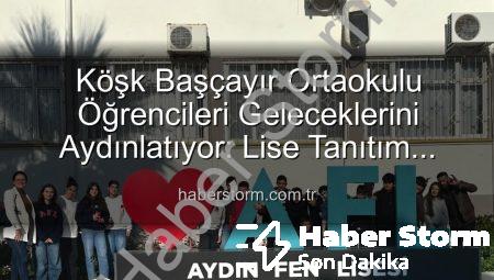 Köşk Başçayır Ortaokulu Öğrencileri Geleceklerini Aydınlatıyor: Lise Tanıtım Gezisi Motivasyonu Artırdı